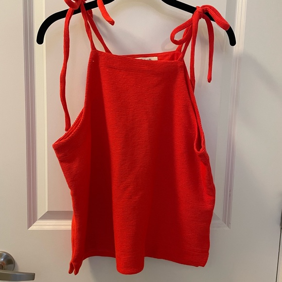 Madewell Tie-Shoulder Tank Top- Large - Picture 1 of 3